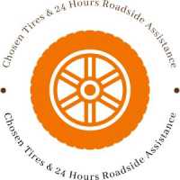 Chosen Tires & 24 Hours Roadside Assistance Logo