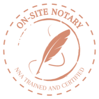 On-Site Notary LLC Logo