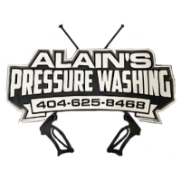 Alain's Pressure Washing Logo