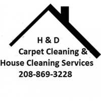 H&D carpet & house Cleaning services Logo