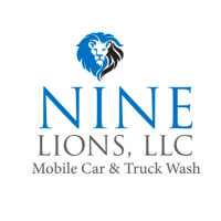 Nine Lions Mobile Car and Truck Wash Logo