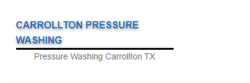 Carrollton Pressure Washing
