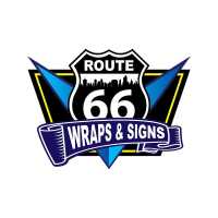 Route 66 Wraps & Signs Logo