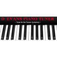 D. Evans Piano Tuner Logo