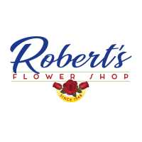 Robert's Flower Shop Logo