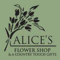 Alice's Flower Shop Logo
