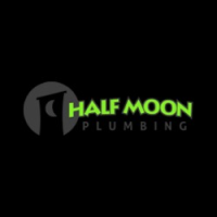 Half Moon Plumbing Logo