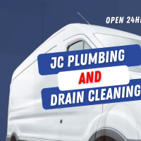 JC plumbing And Drain Cleaning Logo