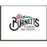 Burnett's Flowers & Design Logo