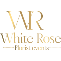 White & Red Rose INC Logo