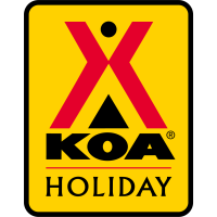 Quechee / Pine Valley KOA Holiday Logo