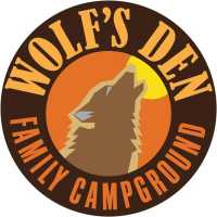 Wolf's Den Family Campground Logo