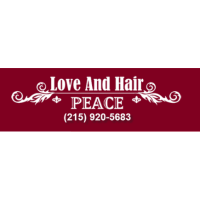 Love And Hair Peace Logo