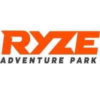 Ryze Adventure Park - St Louis Ropes Course, Zipline, & Mini Golf Logo