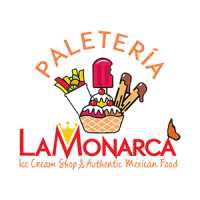 Paleteria La Monarca Logo