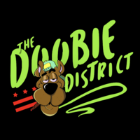 Doobie District Marijuana Weed Dispensary Logo