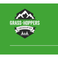 Grass-Hoppers Landscaping Logo