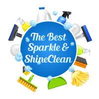 The Best Sparkling and Shine Cleaning Service Logo