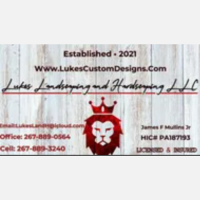 Lukes Landscaping and Hardscaping Logo