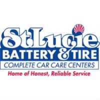 St. Lucie Battery and Tire Logo