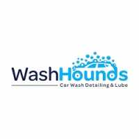 Wash Hounds Express Car Wash Logo