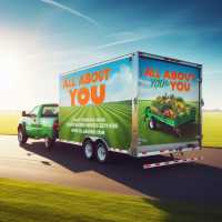 All About You Lawn Logo