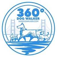 360° Dog Walker San Francisco CA Logo