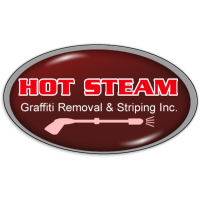 Hot Steam Power Wash Logo