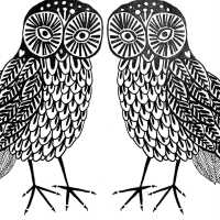 The Two Owls Logo