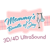 Mommy's Bundle of Joy 4D Ultrasound Logo