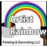 Artist Rainbow Painting and Decorating Logo