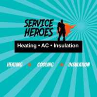 Service Heroes Heating & Air Conditioning Logo