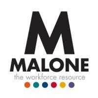 Malone Staffing - CLOSED Logo