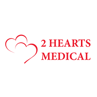 2 Hearts Medical Supply Logo