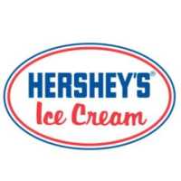 Sunset Beach Hershey's Ice Cream Real Fruit Smoothies Logo