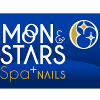 Moon and Stars Spa Nails Logo
