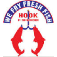 Hook Fish and Chicken Logo