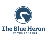 The Blue Heron Restaurant at The Landing Logo