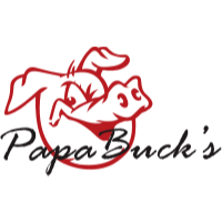 Papa Buck's BBQ Logo