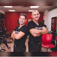 Tony & Claudio Hair Design & Color Specialist Logo