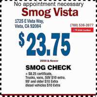 Smog Check Vista Logo