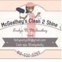 McGeathey's Clean To Shine Logo