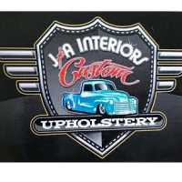J & A Custom Interiors Auto Upholstery Logo