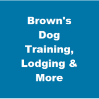 Brown's Dog Training & More Logo