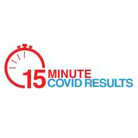 15 Minute Covid Results Logo