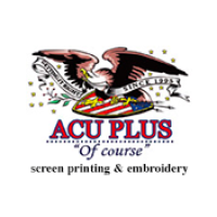 ACU PLUS Screen Printing & Embroidery Logo