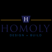 Homoly Design + Build Logo