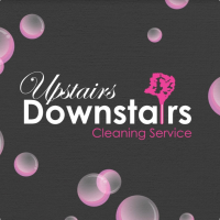 Upstairs Downstairs Cleaning Service Logo
