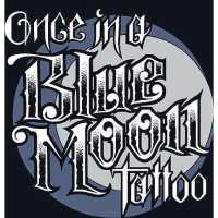 Once in a Blue Moon Tattoo | Johns Creek Logo