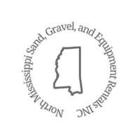 North Miss. Sand, Gravel & Equipment Rentals INC Logo